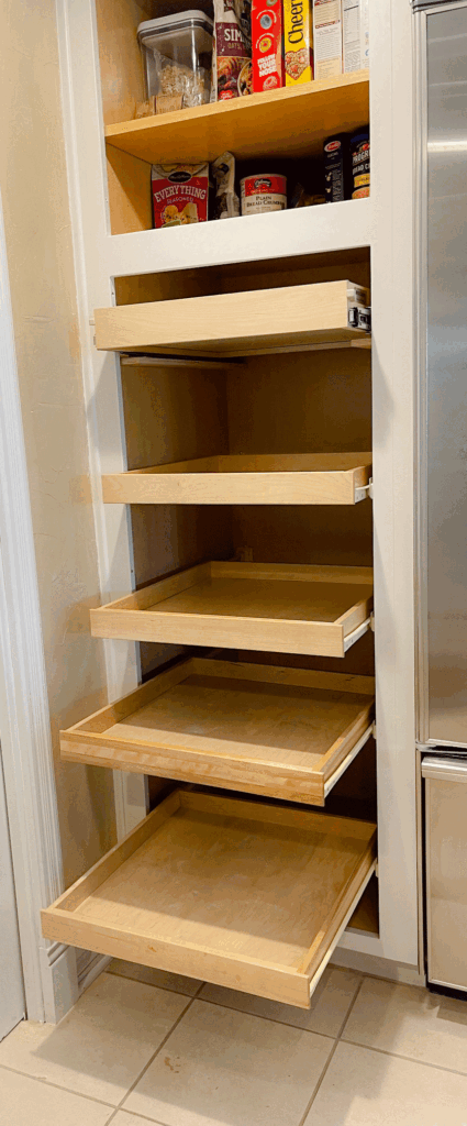5 Piece Pantry Rollout Shelves