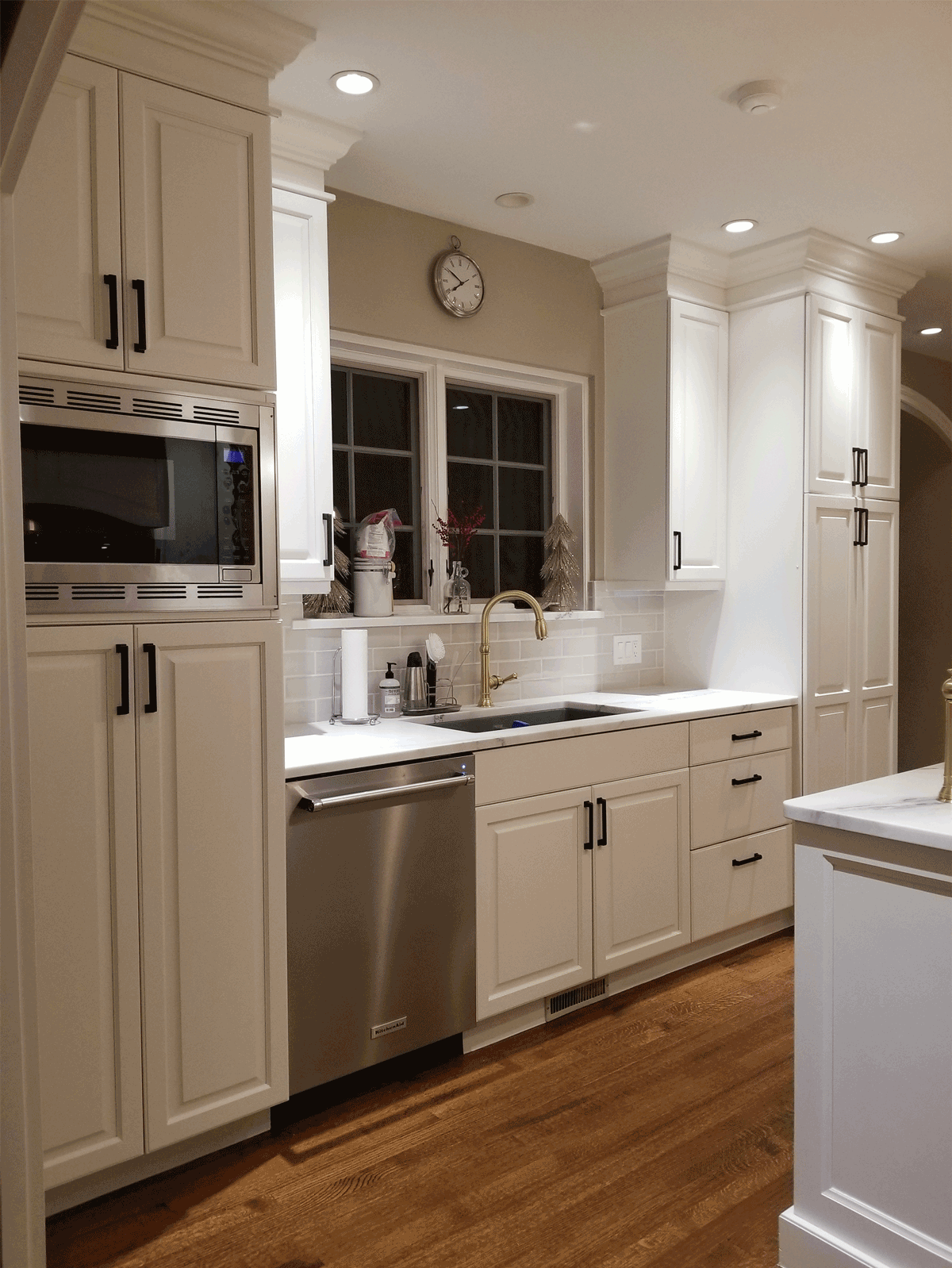 Decorators White Painted Cabinets